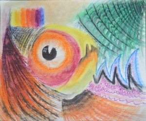 3 - Experimenting with Oil Pastels