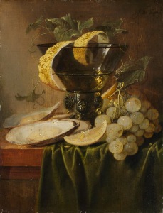Jan Davisz de Heem Still Life with a glass and Oysters