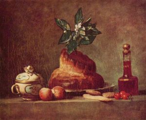 Jean Baptiste Siméon Chardin Still Life with Bread