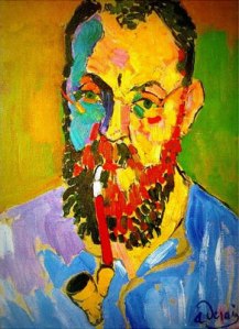 André Derain - Portrait of Henri Matisse 1905
