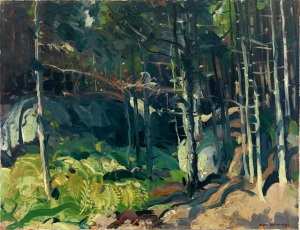 George Bellows - Fern Woods -1913