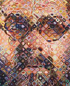Self-Portrait by Chuck Close 2002-2003